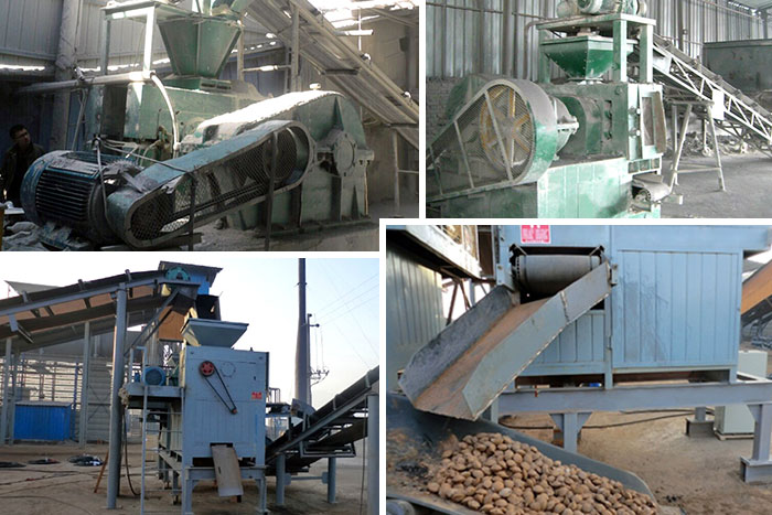 Dry Powder Briquetting Machine Production Site