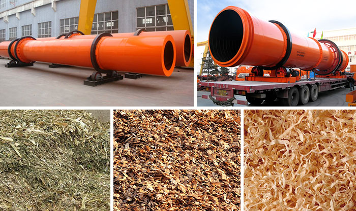 Sawdust Dryer Drying Material