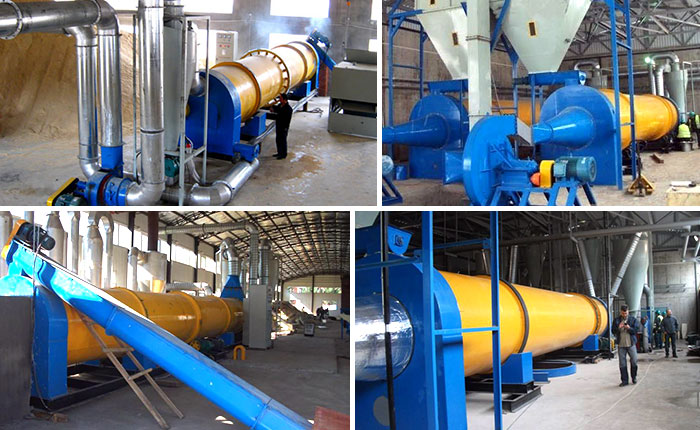 Wood Chips Dryer Production Site