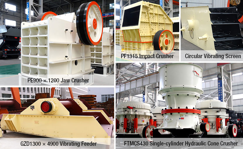 Granite Crushing Plant equipment