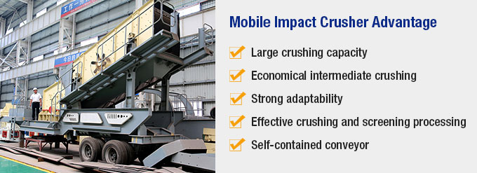 Mobile Impact Crusher Advantage