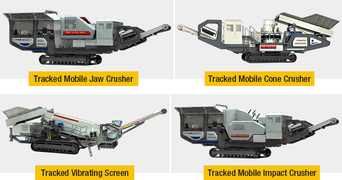 Fote Tracked Mobile Crusher