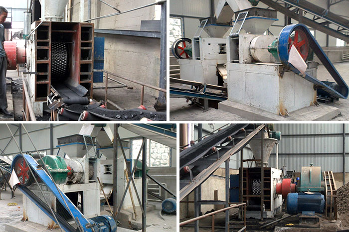 Fluorite Powder Briquette Machine Production Site