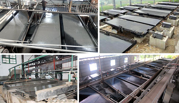 Gold Shaking Table Production Site