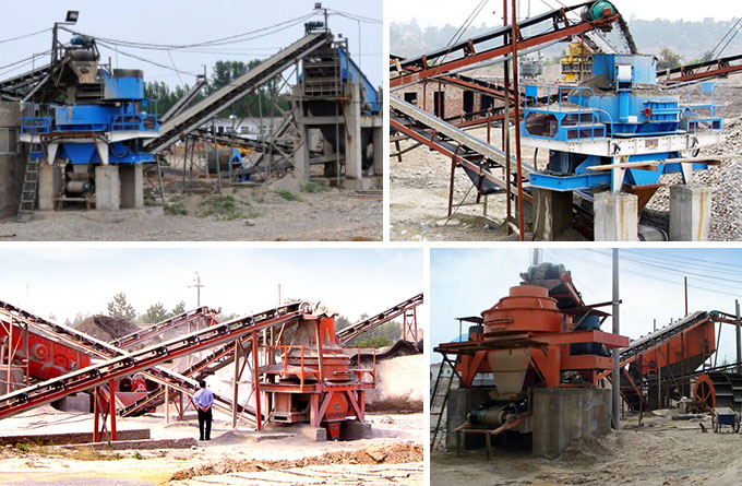 Sand Making Machine Production Site